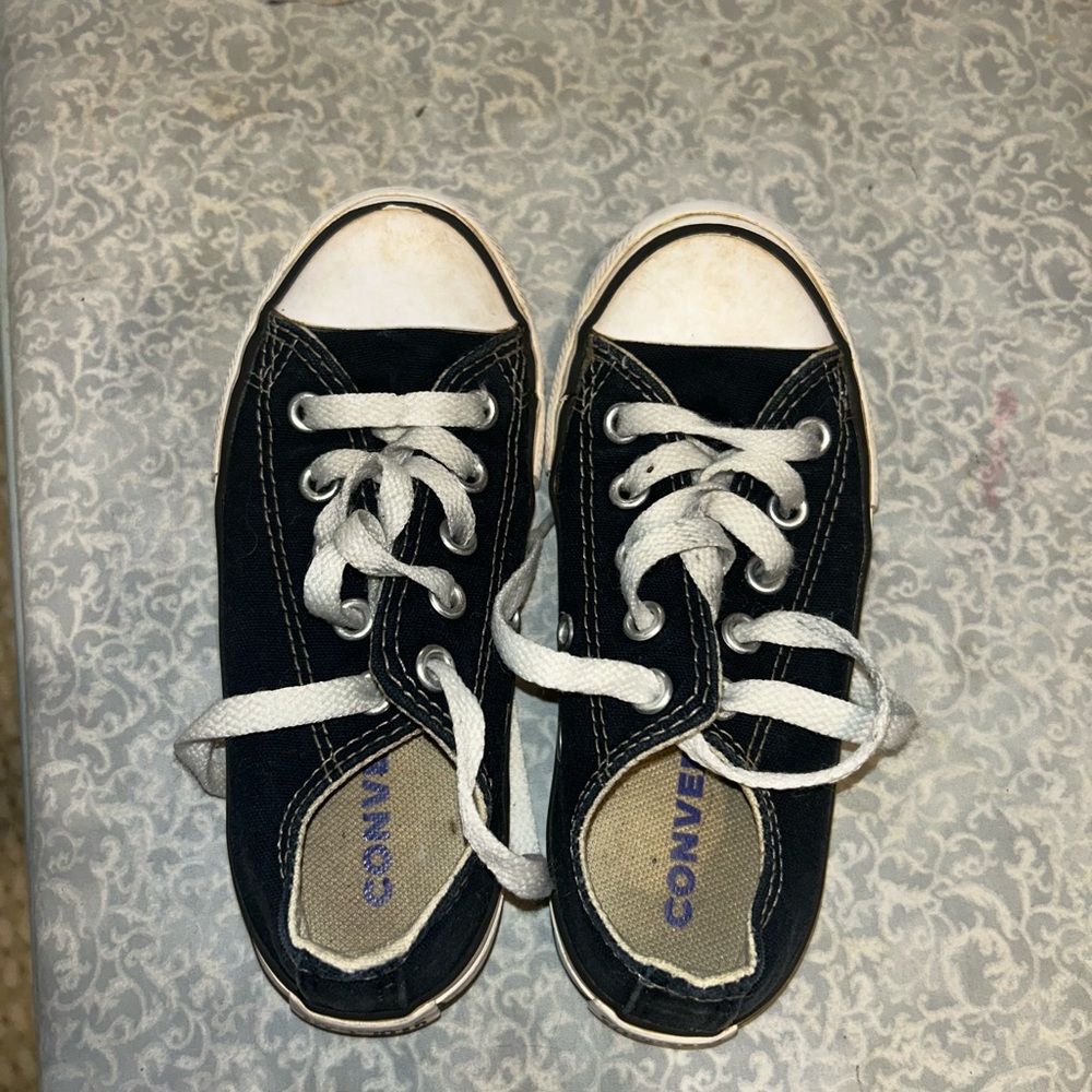 Converse Kids Black Sneakers